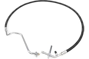 IRIEQU Discharge AC Line Compressor to Condenser Hose Assembly Compatible with Peterbilt Kenworth Trucks Replaces F50-6242-14
