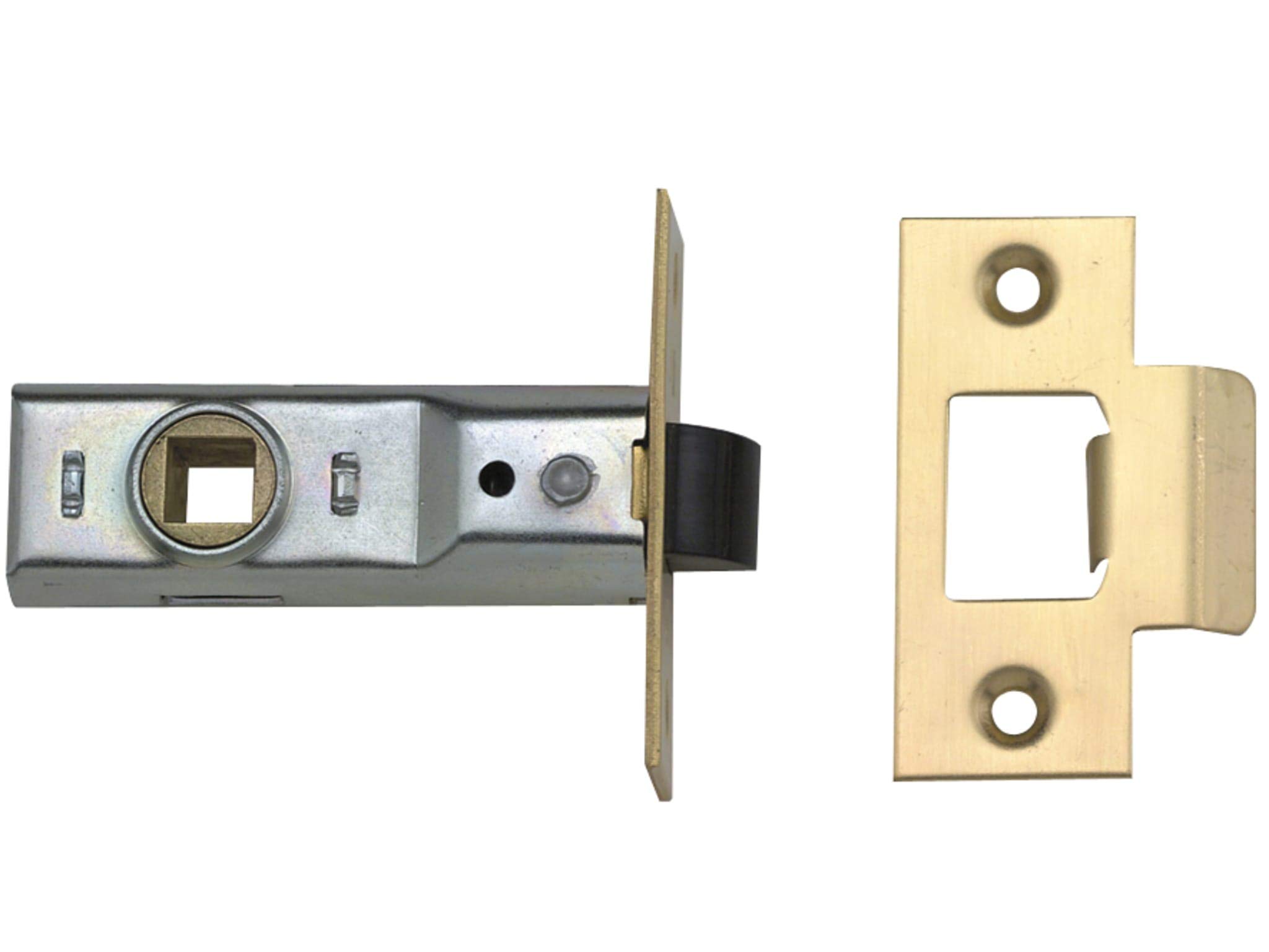 Yale M888 Rebated Mortice Latch 64mm 2.5in Polished Brass Visi