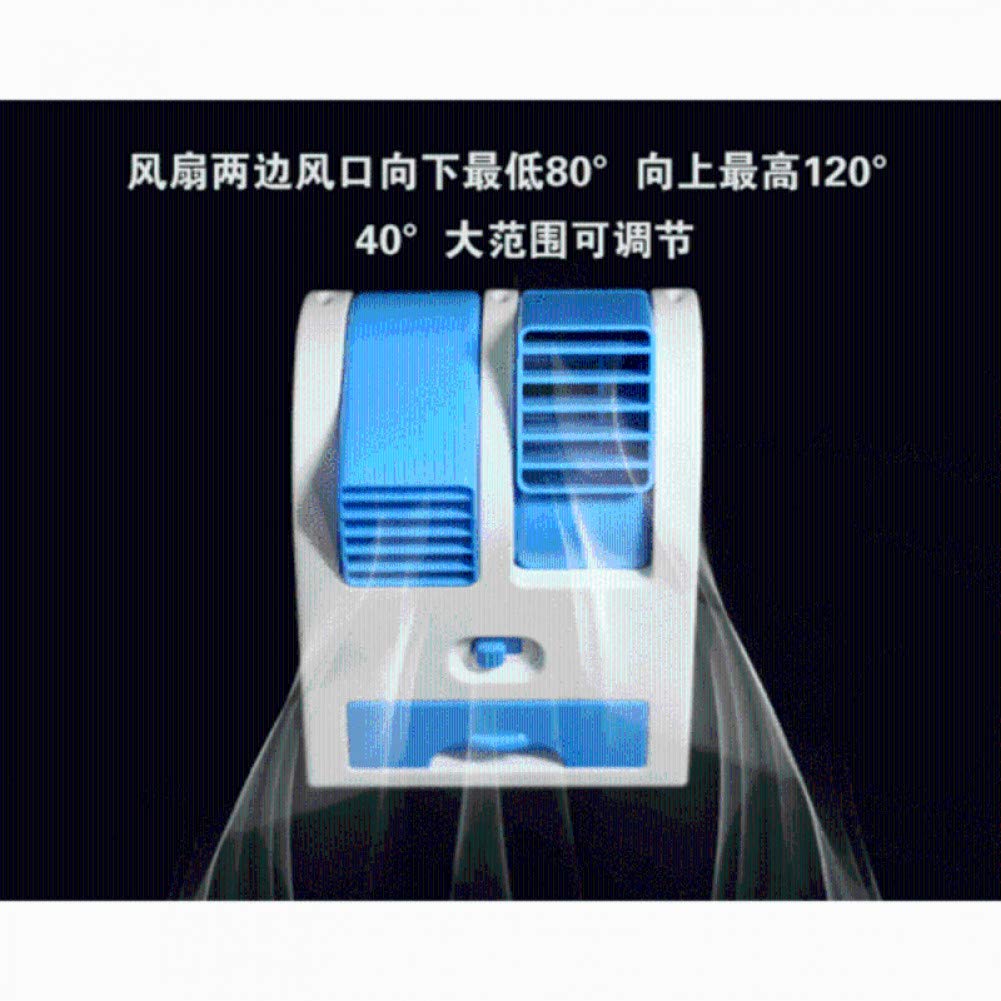 The 10 Best Mini Small Fan Cooling Portable Desktop Dual Bladeless Air Conditioner Usb New