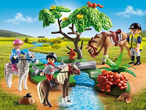 playmobil country horseback ride