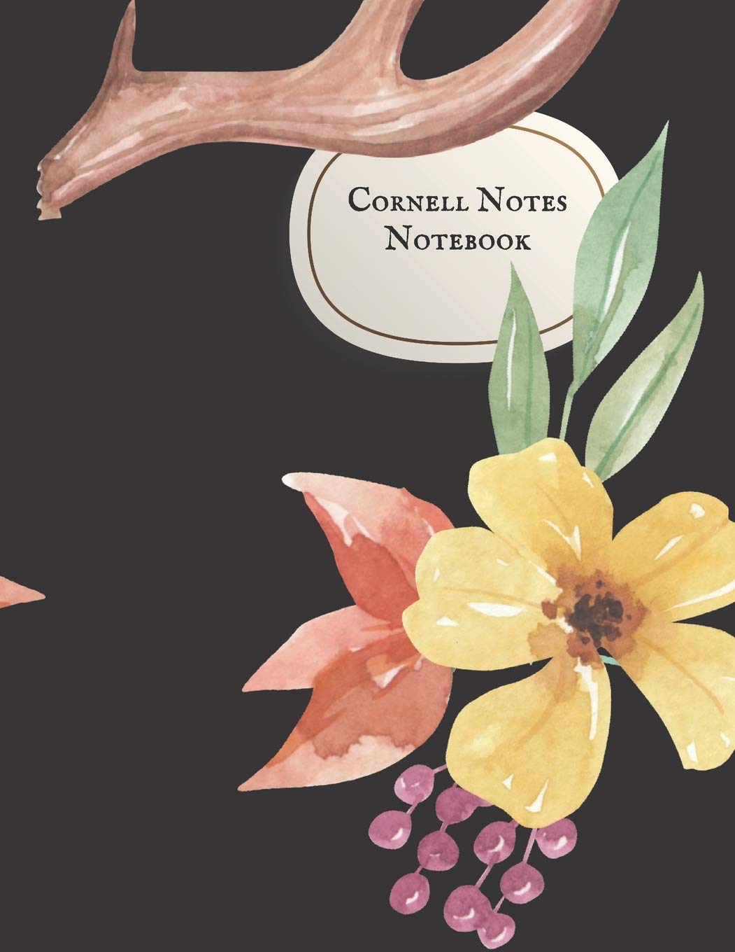 Mua Cornell Notes Notebook: 8.5x11 Beautifully Rustic Black and Yellow ...