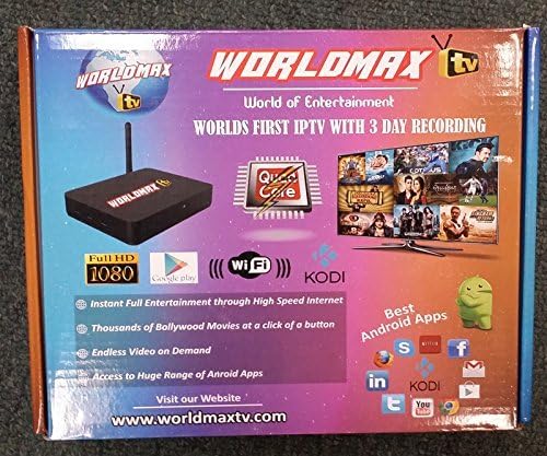Indian Channels, Bengali Channels, Pakistani Channels, Fiji Channels, Movies, Shows - 3 Day Recording On Quad Core IPTV Box.