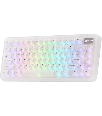 Amazon.com: KiiBoom Jade75 75% Resin Molding Mechanical Keyboard