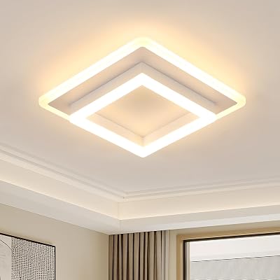 DELIPOP 30W LED Ceiling Light Square 3375LM 3000K White Fixture