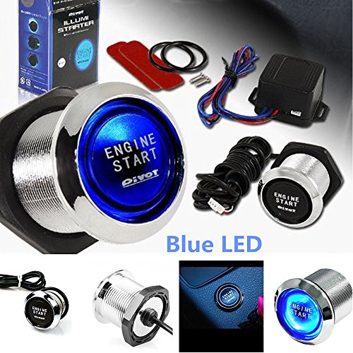 12V LED Car Keyless Engine Start Push Button Switch Ignition Starter