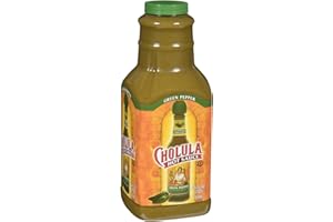 Cholula Green Pepper Hot Sauce, 1.89 L - Green Jalapeno Hot Sauce, Perfect for Eggs, Fried Chicken, Tuna and More