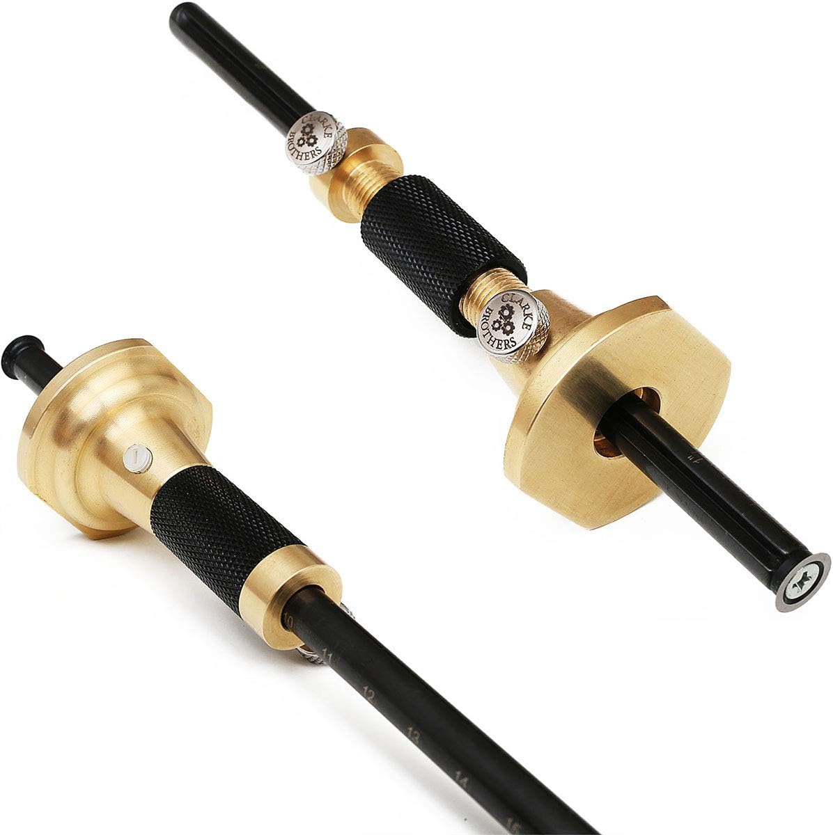 Wheel Marking Gauge woodworking set, with 2 extra Cutter wheels, micro