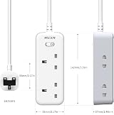 Mscien 3m Extension Lead with 3 USB Slots UK Shaver Plug Adaptor 13A Fuse view 7