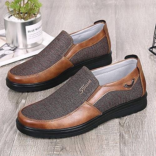 Caopixx Shoes for Men’s Loafers Lightweight Driving Shoes Soft Penny Casual Snow Shoes