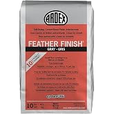 Ardex Feather Finish Quick-Setting Cement-Based Underlayment 10 lb Gray | Self-Drying Flooring Underlayment - for Smooth, Durable Floor Preparation - Exceptional Bond Strength for Interior Use