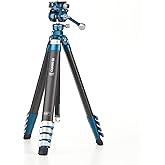 Benro CyanBird Carbon Fiber 5 Section Tripod w/FS20PRO 2 in 1 Head (TCBC15FS20PROC)