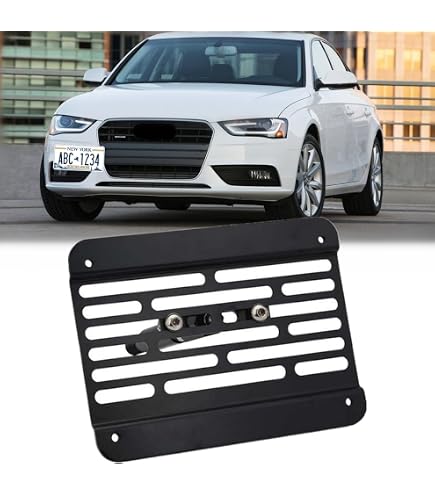 No-Drill License Plate Holder For BMW G20 3 Series - Tow Hook Mount Bracket - View #11