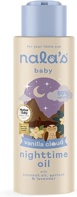 Nala's Baby Nighttime Oil Vanilla Cloud 99% Natural 400ml
