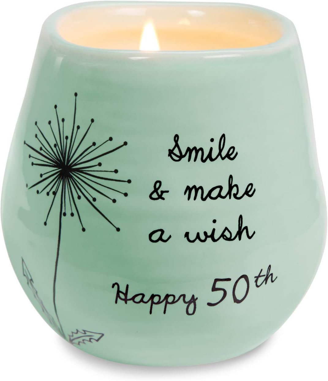 Amazon Com Pavilion Gift Company Smile Make A Wish Happy 50th Birthday 8 Oz Soy Wax Candle With Lead Free Wick In A Green Ceramic Vessel 8 Oz 100 Scent Serenity 3 5 Amazon Com Pavilion Gift Company Smile Make A Wish Happy 50th Birthday 8 Oz Soy Wax Candle With Lead Free Wick In A Green Ceramic Vessel 8 Oz 100 Scent Serenity 3 5