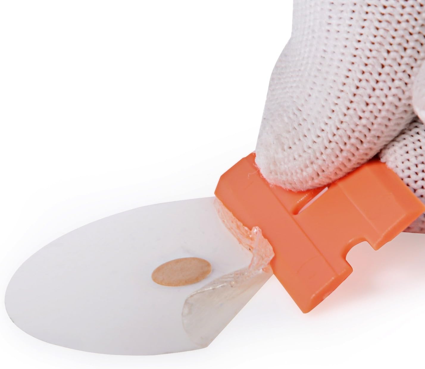 Ehdis 100 Pcs Plastic Blades for Scraper Blades Edges Plastic Scraper Blades for Removing Window Paint, Glass, Glue, Stickers - Image 5