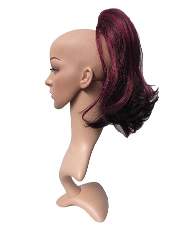 Amazon Com New Style Short Bumped 60 S Style Raised Pony Hair