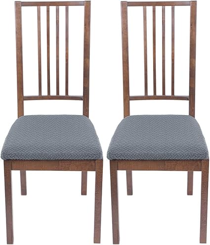 Cysincos Housse De Coussin Chaise Jacquard Siege Elastique Lavable Housse Coussin D Assise Pour Chaise Salle A Manger Protecteur Meuble Lot 1 2 4 6 Cysincos Amazon Fr Cuisine Maison