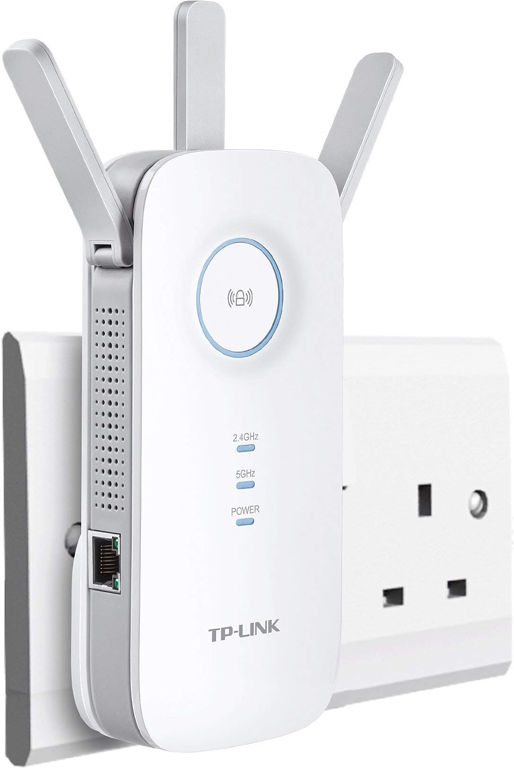 TP-Link AC1750 Universal Dual Band Range Extender with 1 Gbps Port 3 Antennas