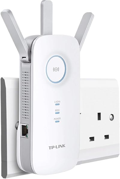 TP-Link AC1750 Universal Dual Band Range Extender with 1 Gbps Port 3 Antennas