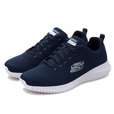 Skechers Elite Flex Trillup Navygrey Men Running Shoes