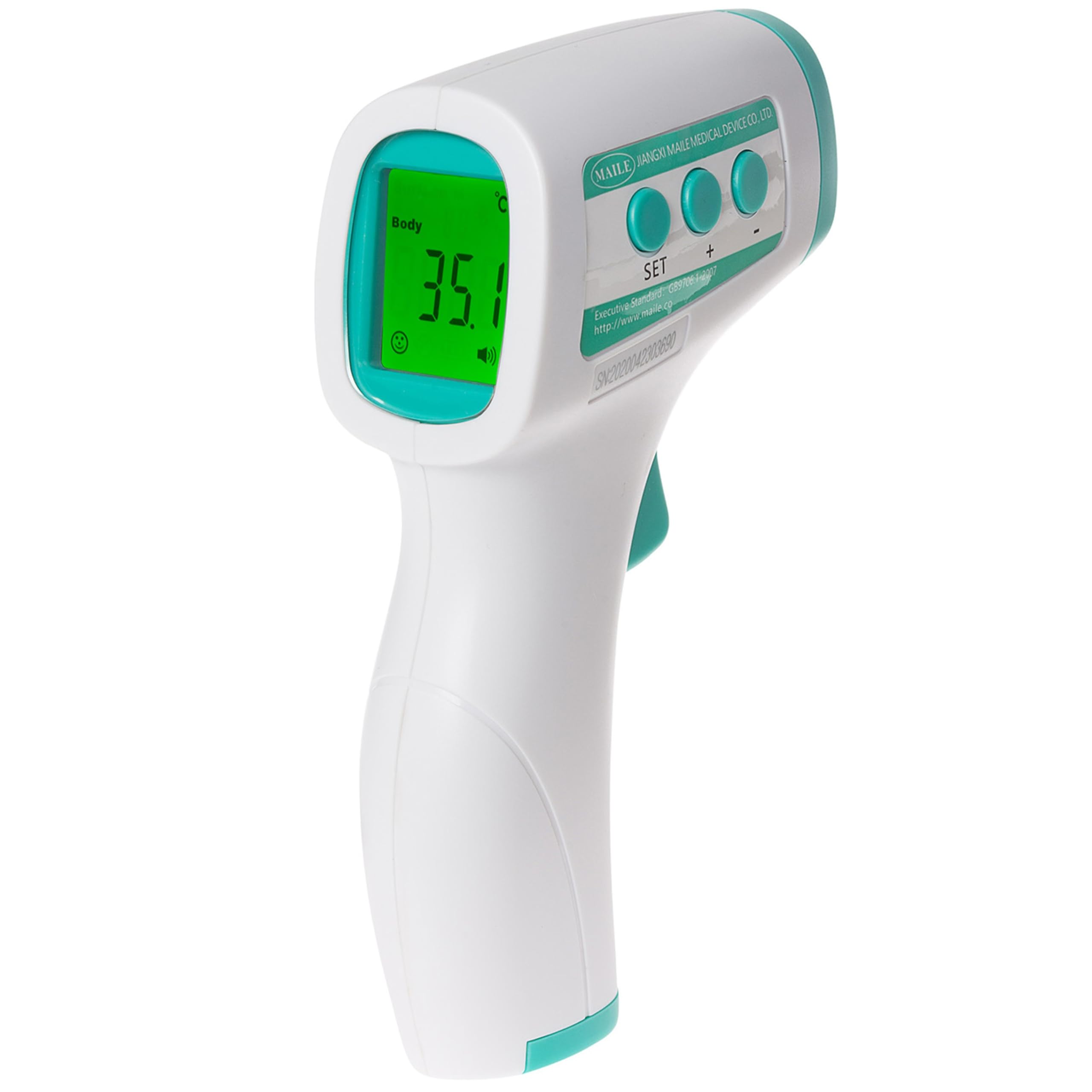 Maplin Thermometer for Adults, Baby Thermometer with Instant Reading, LCD Display, °C/°F Switch