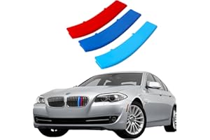 VAISBYTOWN Automotive Grille Inserts for BMW 5 Series Sedan F10 F18 520i 528i 530i 535i 550i 2011-2013 (Fit Only-12 Beam) NOT for 10-Beam or 11-Beam,Front Grill Accessories