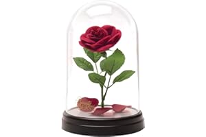 Paladone Beauty and The Beast Enchanted Rose Light, Touch Activated, Officially Licensed Disney Merchandise