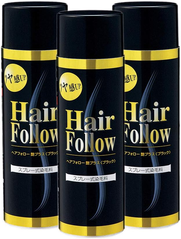 Amazon ヘアフォロー艶プラス ブラック3本組 アイメディア Aimedia ビューティー 通販