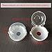 Hombae Oven Stove Knob Covers, Upgraded Version Clear View Easy Set up Universal Design, Baby Child Toddler Kitchen Safety (4 PCs Set for Small Stove Knobs)
