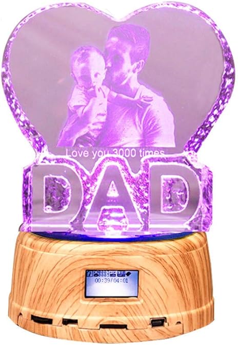 personalized bluetooth night light