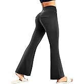 MaaGcc Women's Flare Leggings with Pockets Tummy Control Bell Bottom Leggings High Waisted Bootcut Yoga Pants