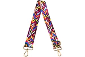 ZANQANO Crossbody Strap for Purses Replacement Adjustable Guitar Multicolor Style Handbag Straps