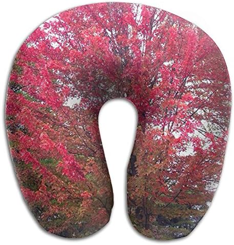 NEW The Park Is Located In Mangrove Sleeping Pillow For Sleeping On Plane, Carrying Convenient Bags To Save Space And Machine Wash Velvet Cover