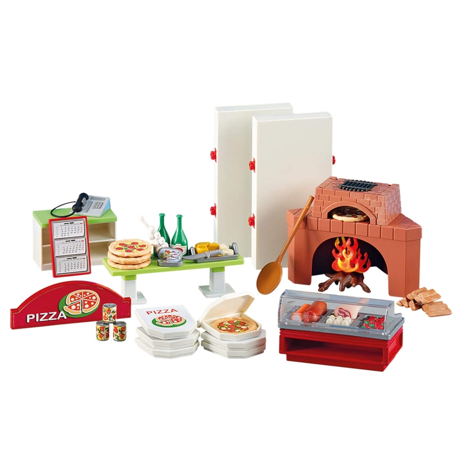 PLAYMOBIL® City Life Pizzeria Add On Playset