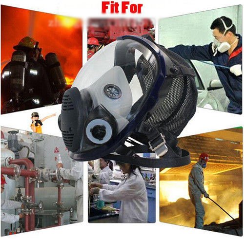 WALLER PAA Painting Spraying Similar For 3M 6800 Gas Mask Full Face Facepiece Respirator - Thumbnail 2