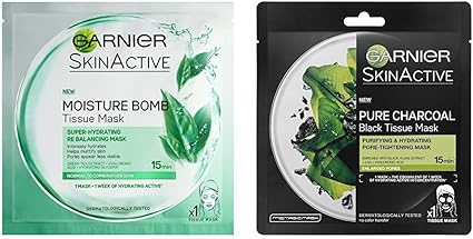 garnier moisture bomb green tea