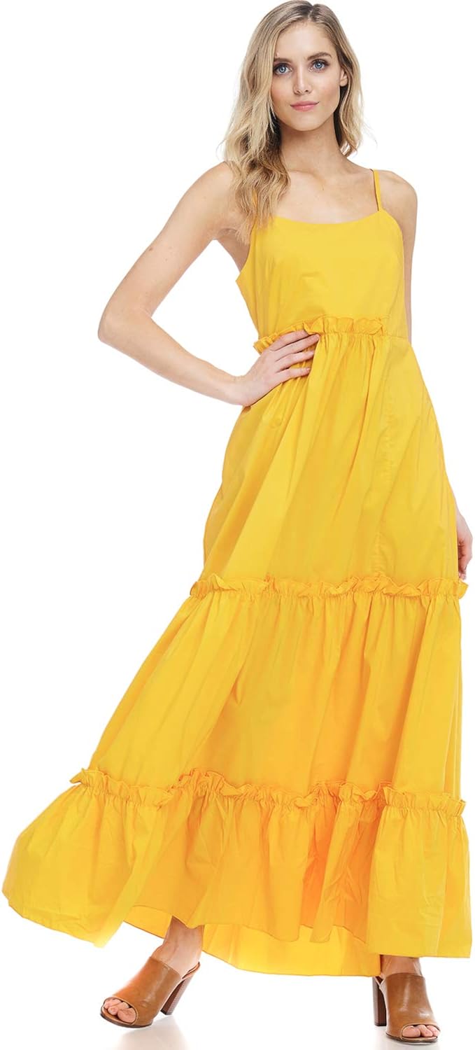 tov denim and chains maxi dress