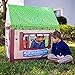 Kids Play Tent for Boys and Girls - Indoor / Outdoor Pop-Up Tent Playhouse, Roll-Up Doors and Window and Removable Floor Panel (Clubhouse)