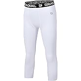 G Gradual Boys Compression Leggings Quick Dry Youth Basketball Football Pants Base Layer Sports Tights for Boys