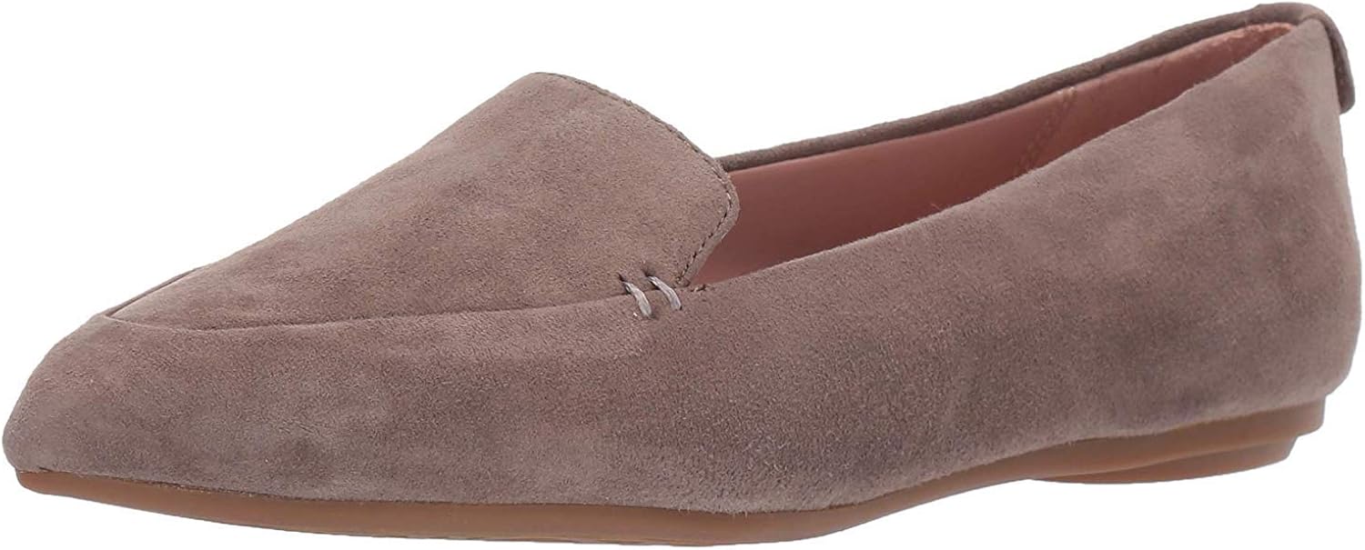 taryn rose faye suede flat loafers