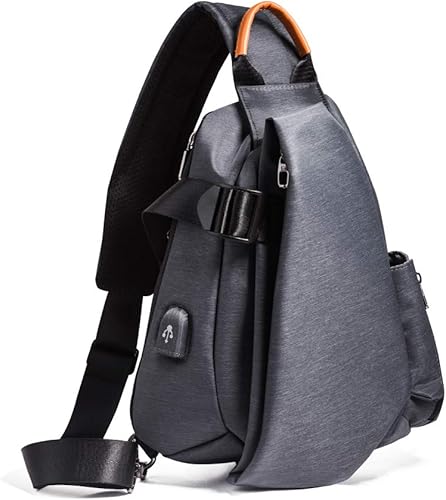 Amazon Middle Wisdom メンズ ワンショルダーバッグ Usbポート付き ボディバッグ 軽量 3way 多機能 おしゃれ 斜め掛け バッグ 肩掛けバッグ グレー Middle Wisdom シューズ バッグ Amazon Middle Wisdom メンズ ワンショルダーバッグ Usbポート付き ボディバッグ 軽量 3way 多機能 おしゃれ 斜め掛け バッグ 肩掛けバッグ グレー Middle Wisdom シューズ バッグ