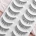 FRCOLOR 80 Pairs Look Fake Eyelashes Lash Extensions for Women Long Thick Lashes for Daily or Party Makeup