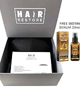 Clear Crystal Red Light Laser Cap Hair Growth Therapy w/ Biotin Serum view 2