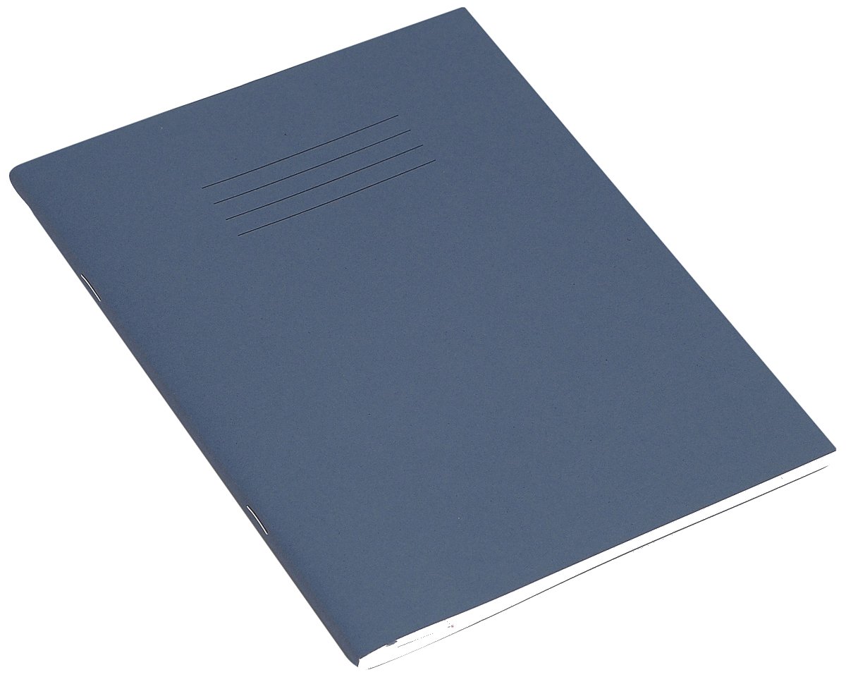 RHINO F8M 9x7 120 Page Exercise Book - Dark Blue (Pack of 10)