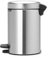 Brabantia newIcon Pedal Bin 3 L Matt Steel Fingerprint Proof view 3