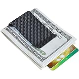 Carbon fiber wallet Money Clip Credit Card holder-CL CARBONLIFE Clips for men