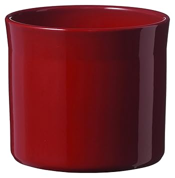 Soendgen Keramik Blumenübertopf, Miami, bordeaux, 32 x 32 x 28 cm, 0525/0032/1582
