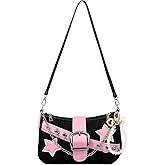 Y2k Purses for Women,Cute Purse of Y2k Accessories,Emo Purse Goth Punk Style Bag,Cute Shoulder Hand Bag for Women