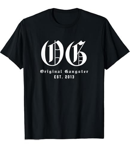Amazon.com: Gangster & Gangsta Apparel OG Original Gangster T