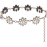 Montana West Rustic Couture's Large Western Concho Metal Belts for Women Cowgirl